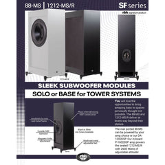 RBH Sound 1212P-MS/R Powered Subwoofer Module (EACH) - Dreamedia AV